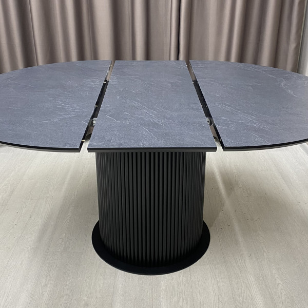  Dining round folding table B-WOOD made of HPL