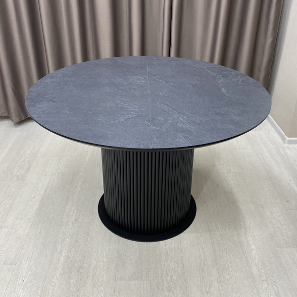  Dining round folding table B-WOOD made of HPL