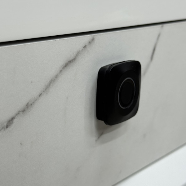 Bedside table “Flow” made of HPL