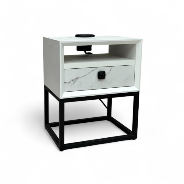 Bedside table “Flow” made of HPL