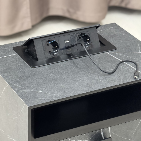 Bedside table “Prime” made of HPL