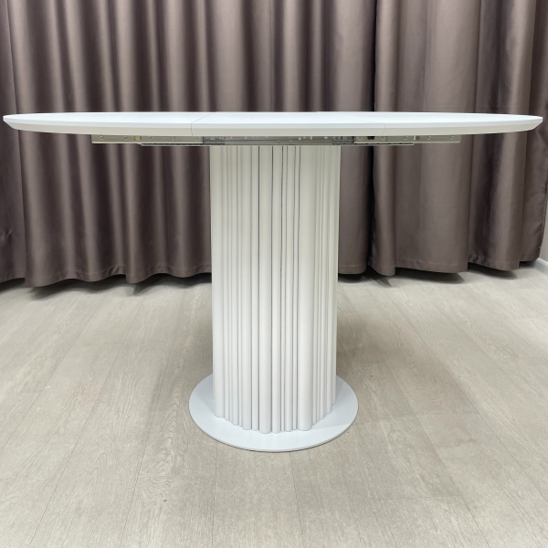 Round folding dining table B-WOOD MIX made of HPL