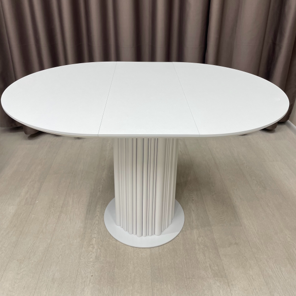 Round folding dining table B-WOOD MIX made of HPL