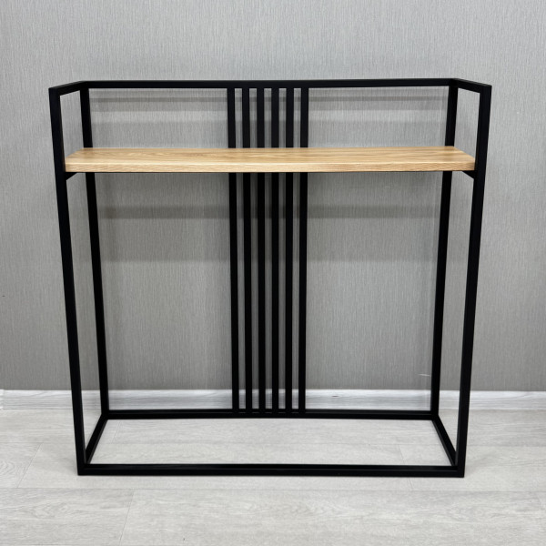 Decorative console Enigma made of ash wood