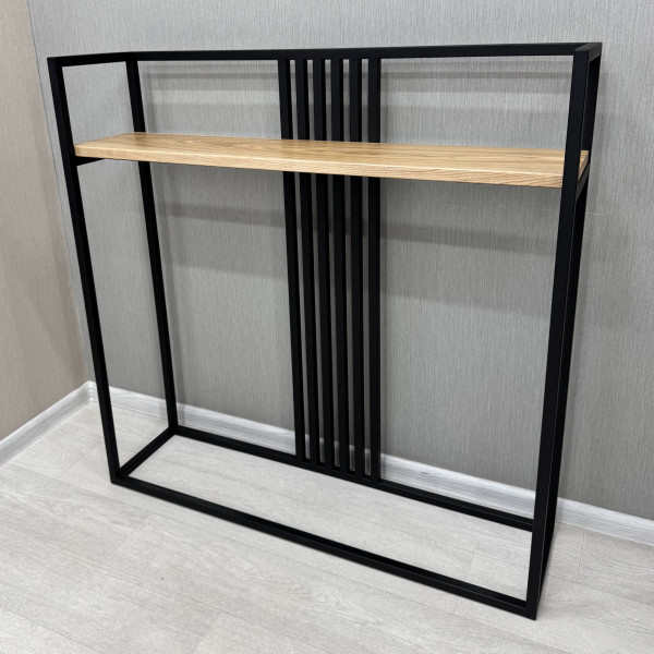 Decorative console Enigma made of ash wood