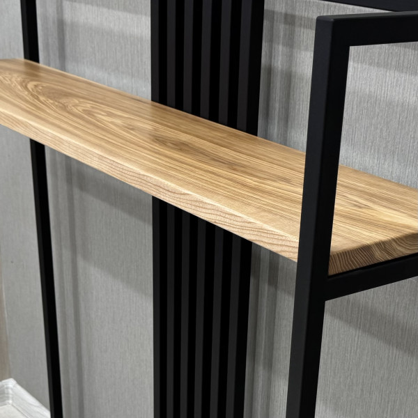 Decorative console Enigma made of ash wood