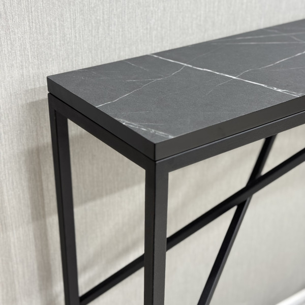Decorative console LYRA made of HPL