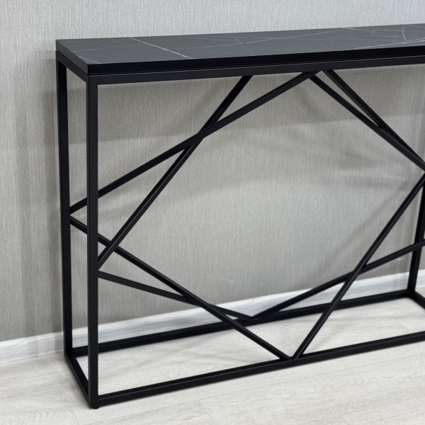Decorative console LYRA made of HPL