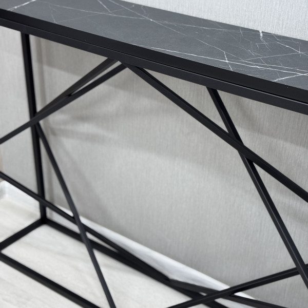 Decorative console LYRA made of HPL