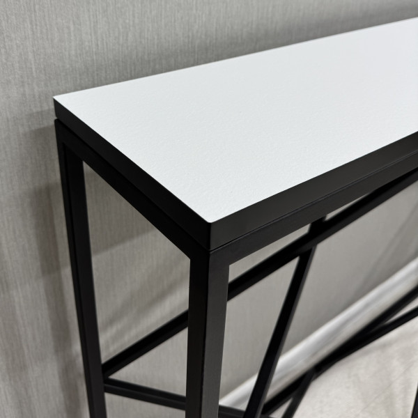 Decorative console LYRA made of HPL
