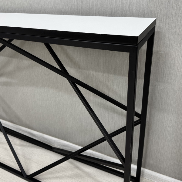Decorative console LYRA made of HPL