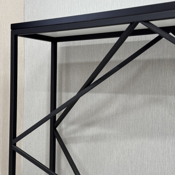 Decorative console LYRA made of HPL