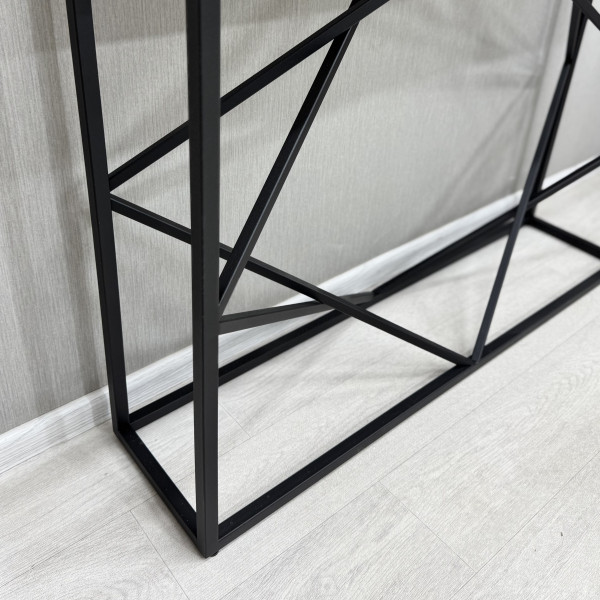 Decorative console LYRA made of ash wood