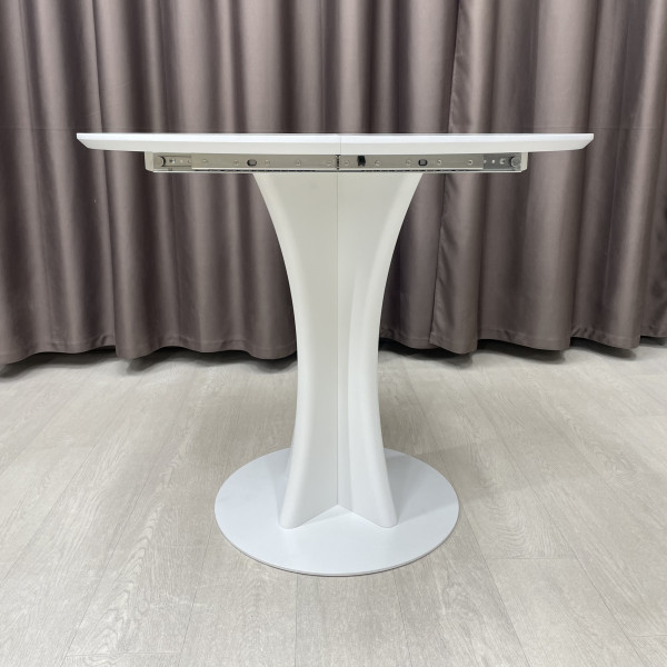  Dining round folding table Floret made of HPL