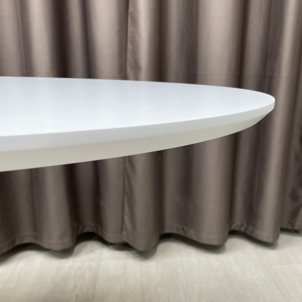  Dining round folding table Floret made of HPL