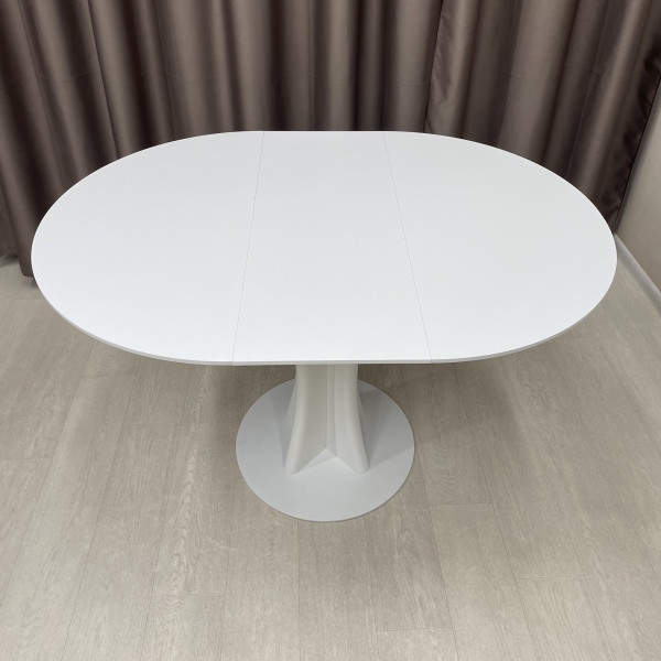  Dining round folding table Floret made of HPL