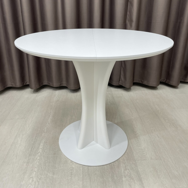  Dining round folding table Floret made of HPL