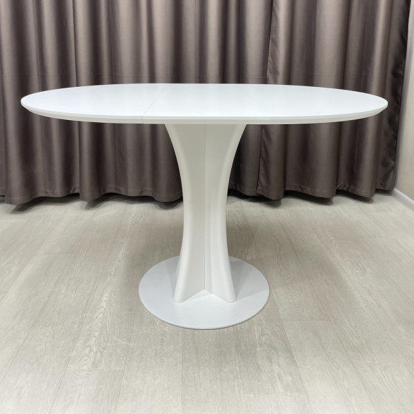  Dining round folding table Floret made of HPL