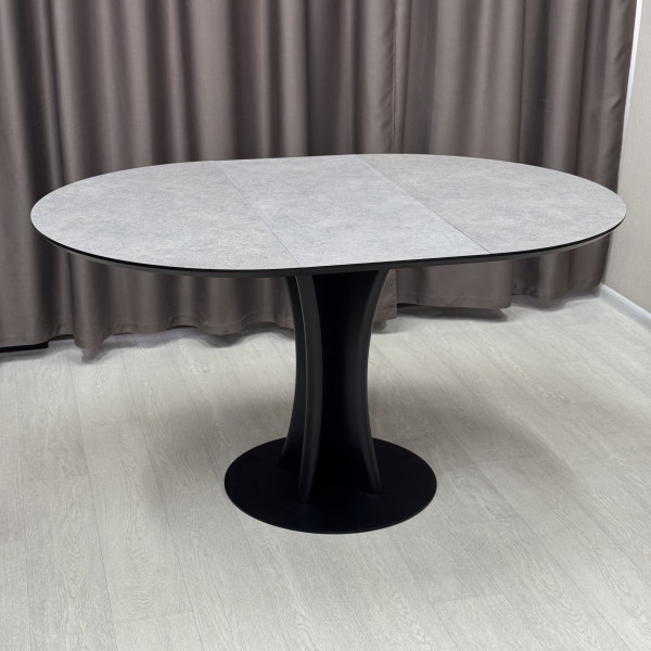  Dining round folding table Floret made of HPL