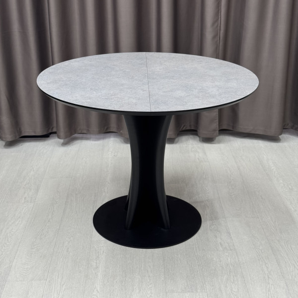  Dining round folding table Floret made of HPL