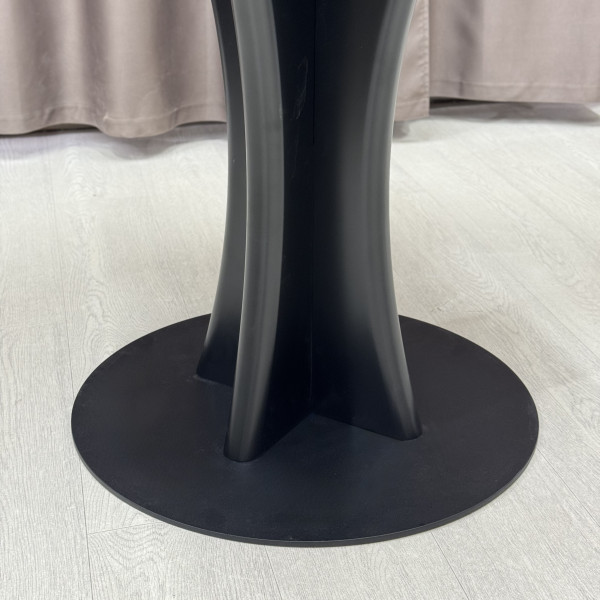  Dining round folding table Floret made of HPL