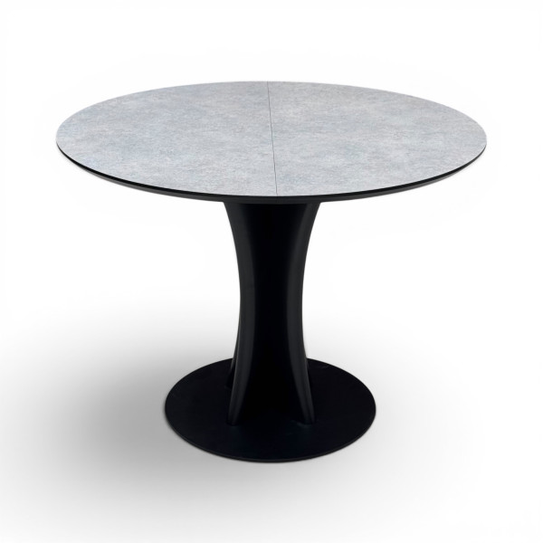  Dining round folding table Floret made of HPL