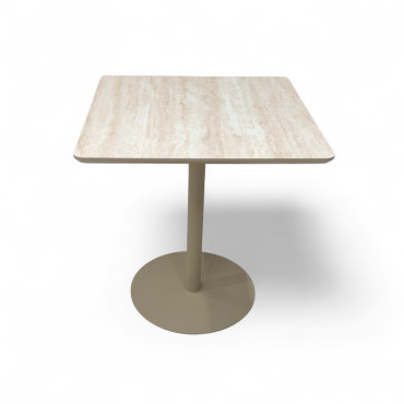  Square non-folding table Horeca made of HPL