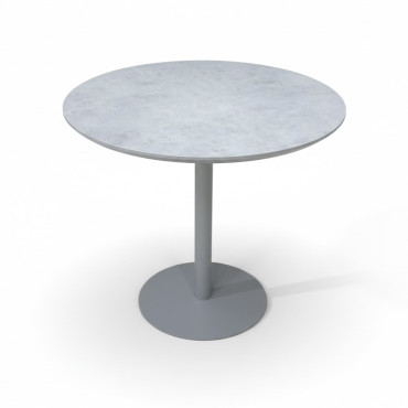 Round non-folding table Horeca made of HPL