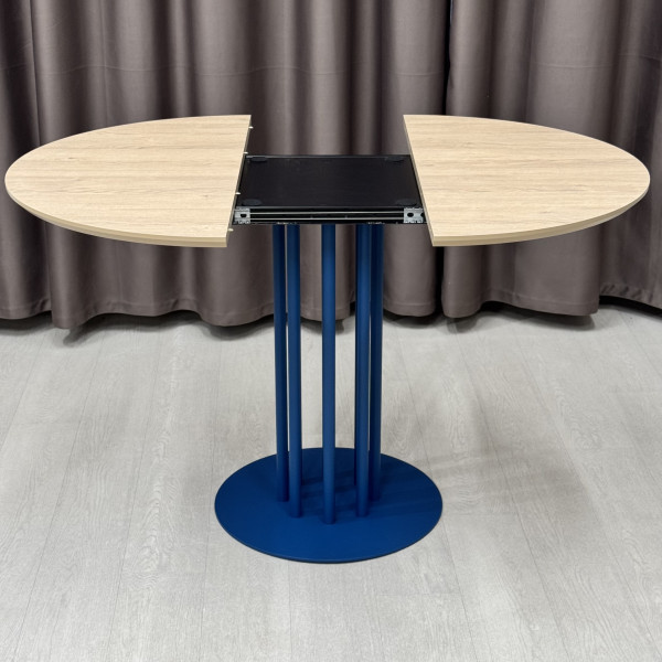  Dining round folding table Monako made of HPL