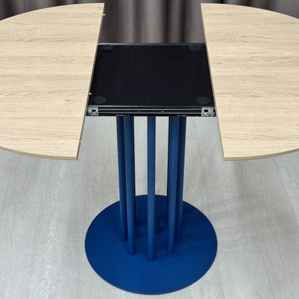  Dining round folding table Monako made of HPL