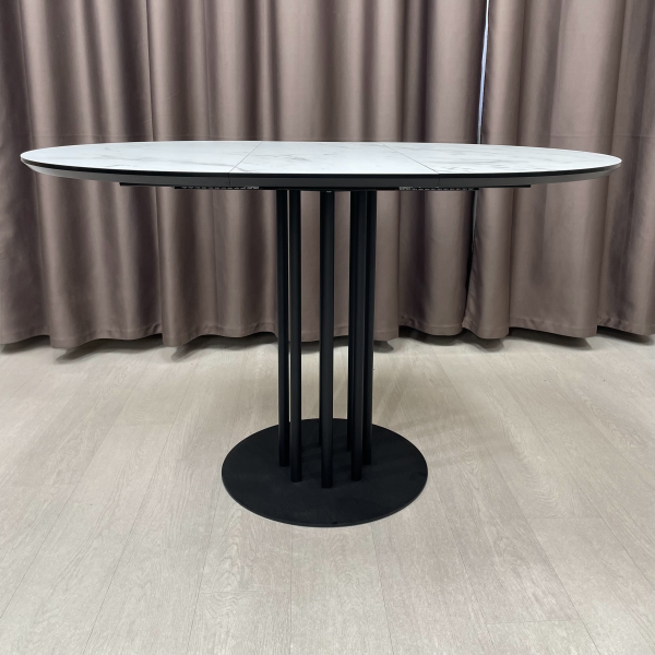  Dining round folding table Monako made of HPL