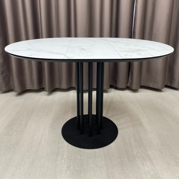  Dining round folding table Monako made of HPL
