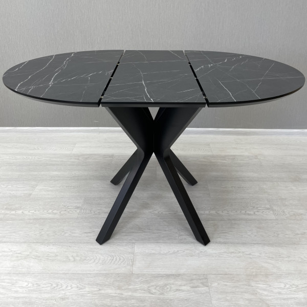 Round folding table HPL NEO made of HPL