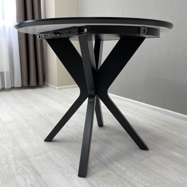 Round folding table HPL NEO made of HPL