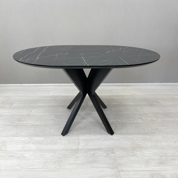 Round folding table HPL NEO made of HPL