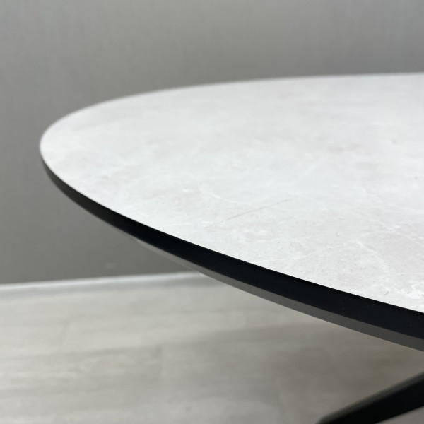Round folding table HPL NEO made of HPL