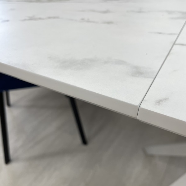 Oval folding dining table NEO made of HPL