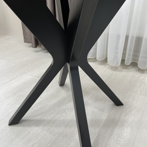 Round folding table HPL NEO made of HPL