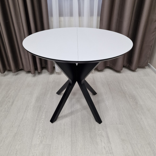 Round folding table HPL NEO made of HPL