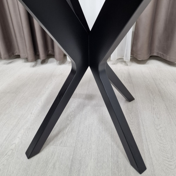 Round folding table HPL NEO made of HPL
