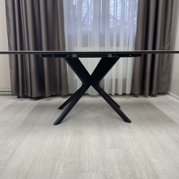 Rectangular folding dining table NEO made of HPL