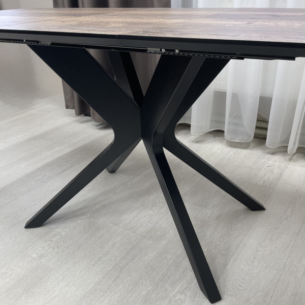 Rectangular folding dining table NEO made of HPL