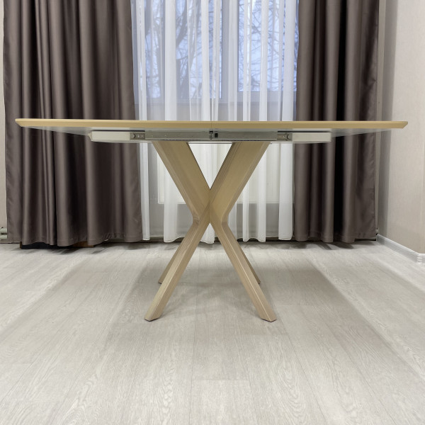 Rectangular folding dining table NEO made of HPL
