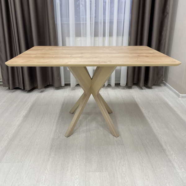 Rectangular folding dining table NEO made of HPL