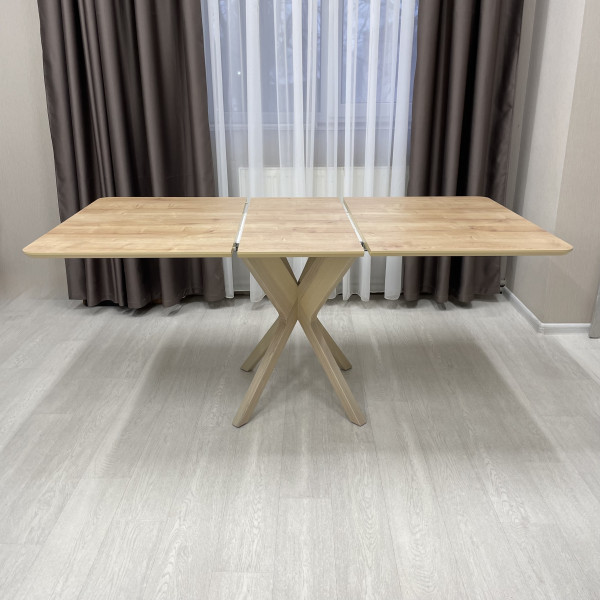 Rectangular folding dining table NEO made of HPL