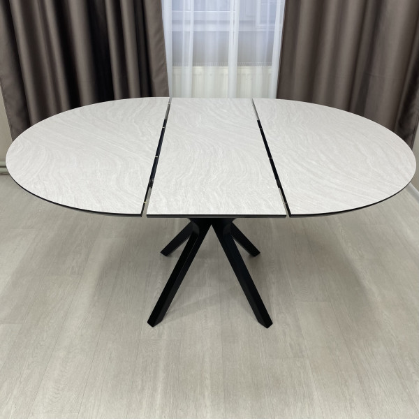 Round folding table HPL NEO made of HPL