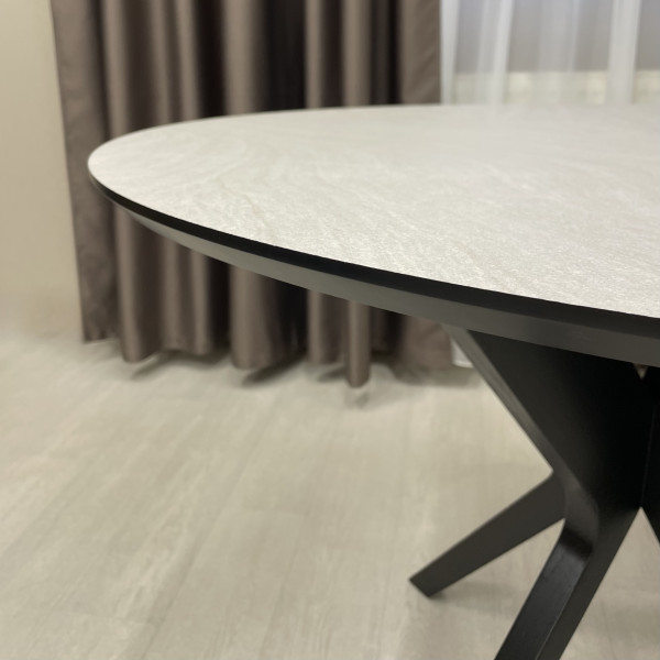 Round folding table HPL NEO made of HPL