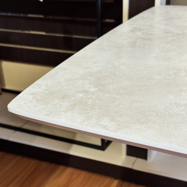 Rectangular folding dining table 1200*800+400 mm NEO made of HPL