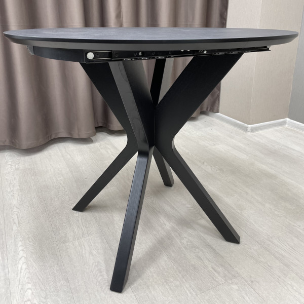 Round folding table HPL NEO made of HPL