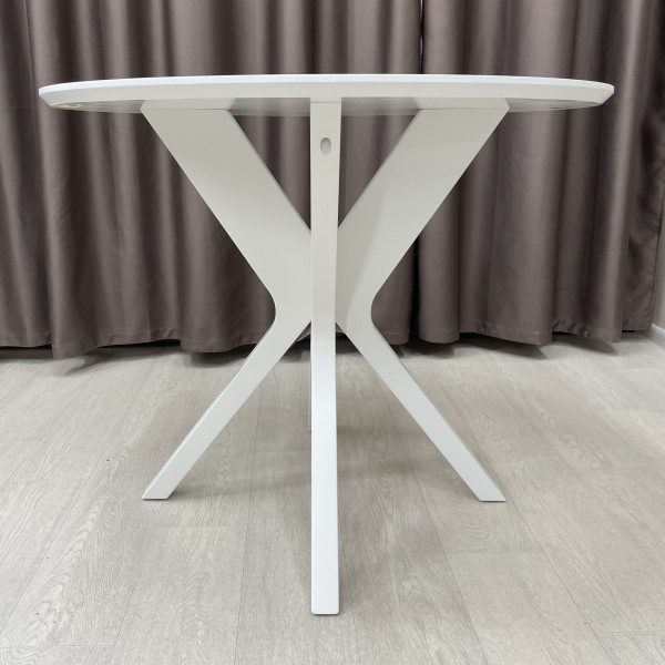 Round non-folding table NEO made of HPL